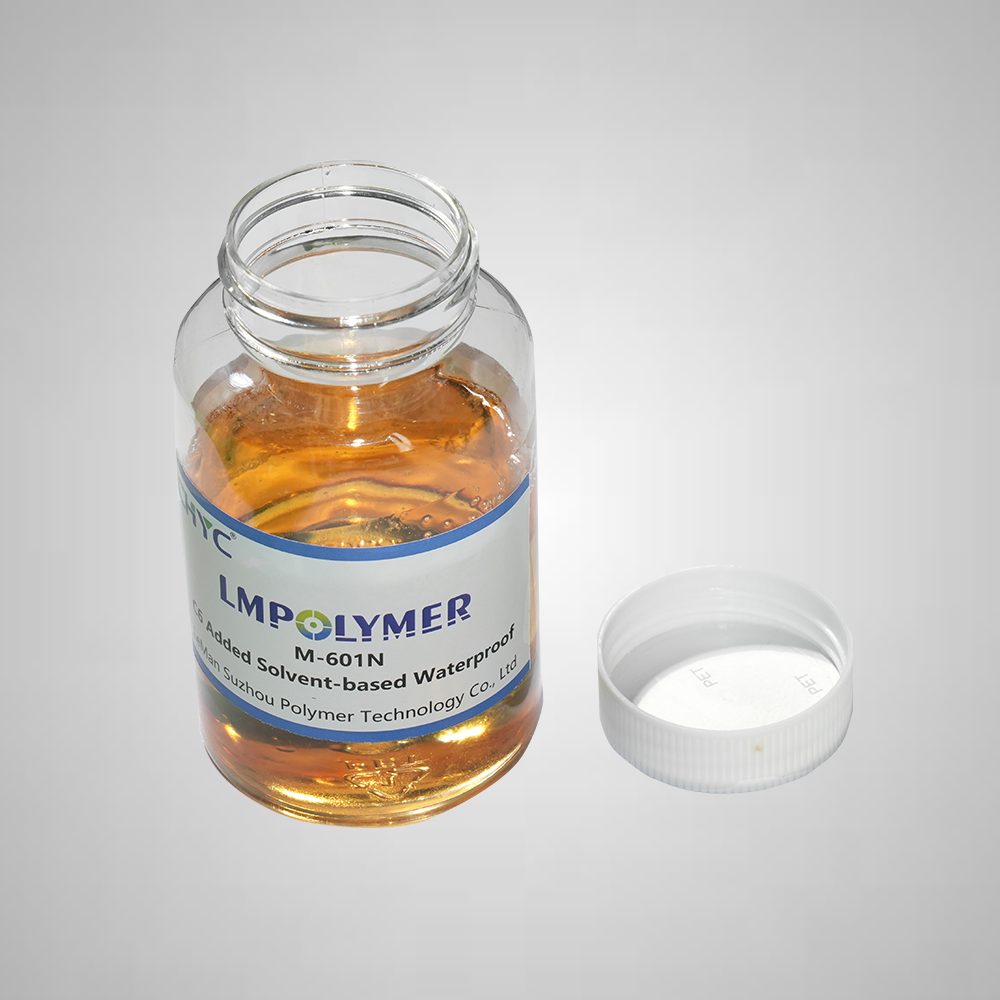 Lösungsmittelbasiertes wasserfestes Mittel M-601N (C6) hinzugefügt